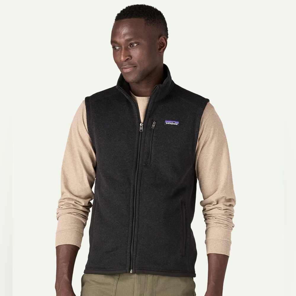 Patagonia Black Vest for Men